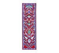 Oriental Carpet Bookmarks Red Kayseri - Authentic Woven Carpet - Rug Bookmarks - Beautiful, Elegant, Woven Cloth Bookmarks! Best Gifts for Men Women Adults Teens Teachers & Librarians!