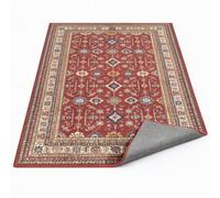 Orientale Non-Slip Washable Area Rug, 40x80cm Red | 40x80 Red