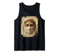 Orientalist Portrait Veiled Woman 19th Century Art Painting Canotta