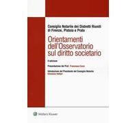 Orientamenti dell'osservatorio sul diritto societario