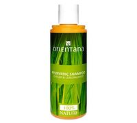 Orientana - Shampoo Naturale Per Capelli Allo Zenzero E Alla Citronella| Vegan Ayurvedico Senza SLS SLES ALS | Contro La Caduta Dei Capelli E Il Prurito | Idratante E Volumizzante | Aloe E Amla-210ml