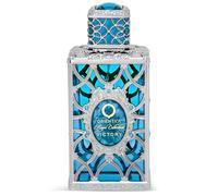 Orientica Victory Eau de Parfum 80 ml - Note di zafferano ambra, cardamomo, ribes nero, rosa, patchouli - profumo orientale legnoso per donne e uomini, profumo arabo per donne e uomini