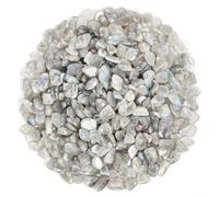 Orientrea 500 Grammi di Cristallo di Labradorite Pietra di Luna Grigia schiacciato Naturale, Chip di Cristalli di guarigione di Patatine Fritte al Labradorite di Pietra di Luna Grigia Sfuso