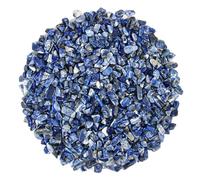 Orientrea 500g di Cristallo di Sodalite Pietra schiacciato Naturale, Chip di Cristalli di guarigione di Patatine Fritte al Sodalite Sfuso, Pietre levigate per Cristalloterapia e Reiki, Artigianato