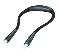 OriFiil Lampada da Lettura, LED Luce per Lettura Libri a Letto, Ricaricabile, 3 Colori, 9 Livelli di luminosità, Bracci Flessibile per Studio, Letto, Viaggi, Lavoro a Maglia (Grigio)