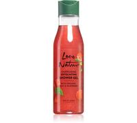 Oriflame Love Nature Organic Mint & Raspberry gel doccia esfoliante 250 ml