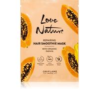 Oriflame Love Nature Organic Papaya maschera rigenerante per capelli 30 ml