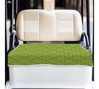 ORIGACH Set di coprisedili universali per carrello da golf a forma di grano, per sedili da golf e per una seduta fresca e confortevole, per sedili da golf per 2 persone, 100% microfibra, 78,5 × 130 cm