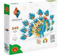Origami 3D 501831 - 3D Origami Peacock - Beautiful 3D Paper Sculpture with Paten