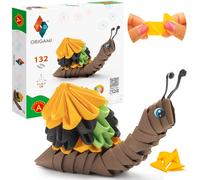 Origami 3D - Bella scultura in carta 3D con componenti brevettati e istruzioni di costruzione comprensibili, a partire da 8 anni (lumaca)