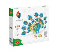 Origami 3D 501831 - 3D Origami Peacock - Beautiful 3D Paper Sculpture with Paten