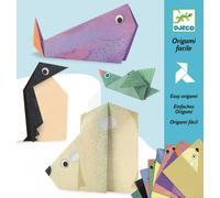 Djeco 599386031 - Papiroflex Origami Animali polari