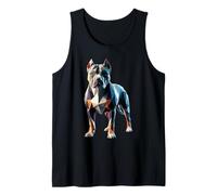 Origami Art American Pit Bull Terrier Pittie Canotta