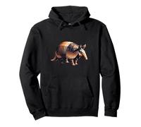 Origami Art Armadillo Armadilli Felpa con Cappuccio