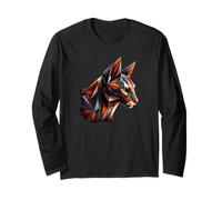 Origami Art Egyptian Mau Cat Egyptian Maus Maglia a Manica