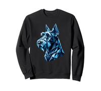 Origami Art Kerry Blue Terrier Felpa