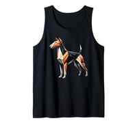 Origami Art Smooth Fox Terrier Smooth Fox Terriers Canotta