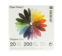 Origami Basic 200 Blatt, 7,5 x 7,5 cm