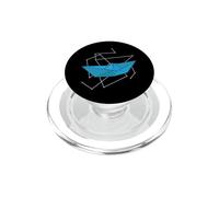 Origami Boat come forma fresca PopSockets PopGrip per MagSafe