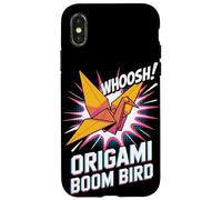 Origami Boom Uccello Cultura Pop Estetica Giapponese Custodia per iPhone X/XS