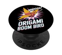 Origami Boom Uccello Cultura Pop Estetica Giapponese PopSockets PopGrip Adesivo
