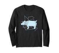 Origami Cane o Orso Come Forma Fresca Maglia a Manica