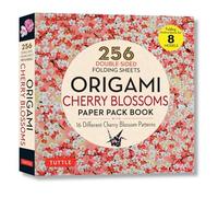Tuttle Studio Origami Cherry Blossoms Paper Pack Book (Tascabile)