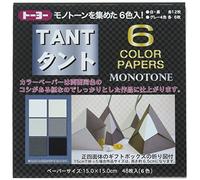 'Origami di carta 068006 Tant 6 colori Monotone 15 cm