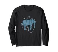 Origami Elefante Come Freddo Forma Maglia a Manica