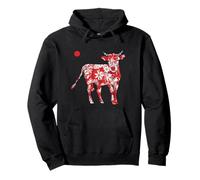 Origami Giapponese Kobe Rind T per i Fan Giapponesi della Felpa con Cappuccio