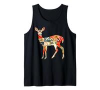 Origami Giapponese Nara Deer T per i Fan Giapponesi Nara Canotta