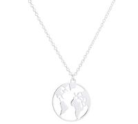 Origami Mappa Del Mondo Collana Vintage Ciondolo Collana Geometrica Collana Rotonda Cerchio Girocollo Gioielli Per Le Donne Molto Pratica e PopolareModa