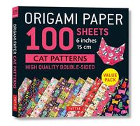 Origami Paper 100 sheets Cat Patterns 6" (15 cm): Tuttle Origami Paper: Double-Sided Origami Sheets Printed with 12 Different Patterns: Instructions for 6 Projects Included