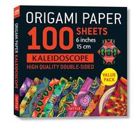 Origami Paper 100 Sheets Kaleidoscope: Tuttle Origami Paper: High-quality Double-sided Origami Sheets Printed With 12 Different Patterns: Instructions for 6 Projects Included