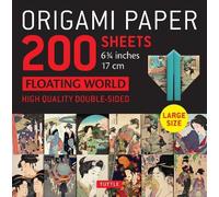 Origami Paper 200 sheets Floating World 6 3/4" (17 cm)