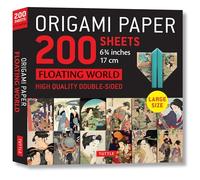 Origami Paper 200 sheets Floating World 6 3/4" (17 cm)
