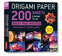 Origami Paper 200 Sheets Milky Way Photos: Tuttle Origami Paper: High-quality Double Sided Origami Sheets Printed With 12 Different Photographs - Includes Instructions for 6 Projects