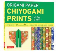 Origami Paper 48 Sheet Chiyogami Prints 6 3/4" (17 Cm): Tuttle Origami Paper: Double-sided Origami Sheets Printed With 8 Different Patterns (Instructions for 6 Projects Included)
