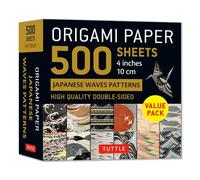 Origami Paper 500 Sheets Japanese Waves Patterns