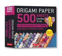 Tuttle Publishi Origami Paper 500 sheets Chiyogami Designs (Mixed Media Product)