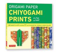 Origami Paper Chiyogami Prints 6 3/4 Inch 48 Sheets: It's Fun to Fold!: Tuttle Origami Paper: Double-Sided Origami Sheets Printed with 8 Different Patterns (Instructions for 6 Projects Included)