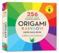 Tuttle Studio Origami Rainbow Paper Pack Book (Tascabile)