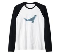Origami Seal Come Cool Forma Maglia con Maniche Raglan