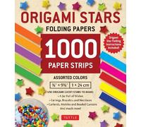 Origami Stars Papers 1,000 Paper Strips in Assorted Colors