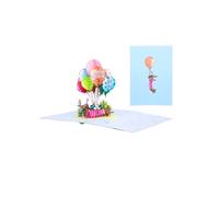 Origamo biglietto di auguri pop up compleanno con cane