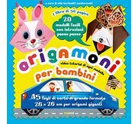 Origamoni per bambini. 20 modelli facili con istruzioni passo passo. Ediz. a colori. Con QR code. Con fogli. Con 20 modelli
