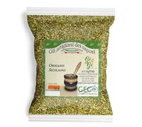 Origano Siciliano Essiccato al Sole - Busta da 50 gr | Gluten Free Vegan | Spezia Aromatica di Produzione Italiana Qualità Premium - Aroma Puro di Sicilia (Origano Secco)