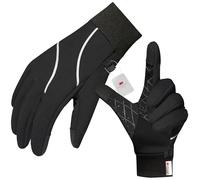 Origem Guanti Invernali Uomo Donna, 3M Thinsulate Touch Screen Termici, Impermeabili Moto Bici, Riscaldati Antiscivolo Antivento Sportivi per Ciclismo, Running, Calcio, Sci