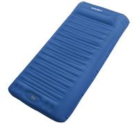 Origem Materassino Campeggio Autogonfiabile, 14cm Ultraleggero Materasso Gonfiabile con Cuscino Singolo Letto Campeggio per Trekking, Tenda, Zaino in Spalla, Amaca, Sacco a Pelo (Blu)