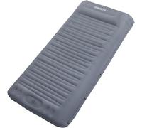 Origem Materassino Campeggio Autogonfiabile, 14cm Ultraleggero Materasso Gonfiabile con Cuscino Singolo Letto Campeggio per Trekking, Tenda, Zaino in Spalla, Amaca, Sacco a Pelo (Grigio)